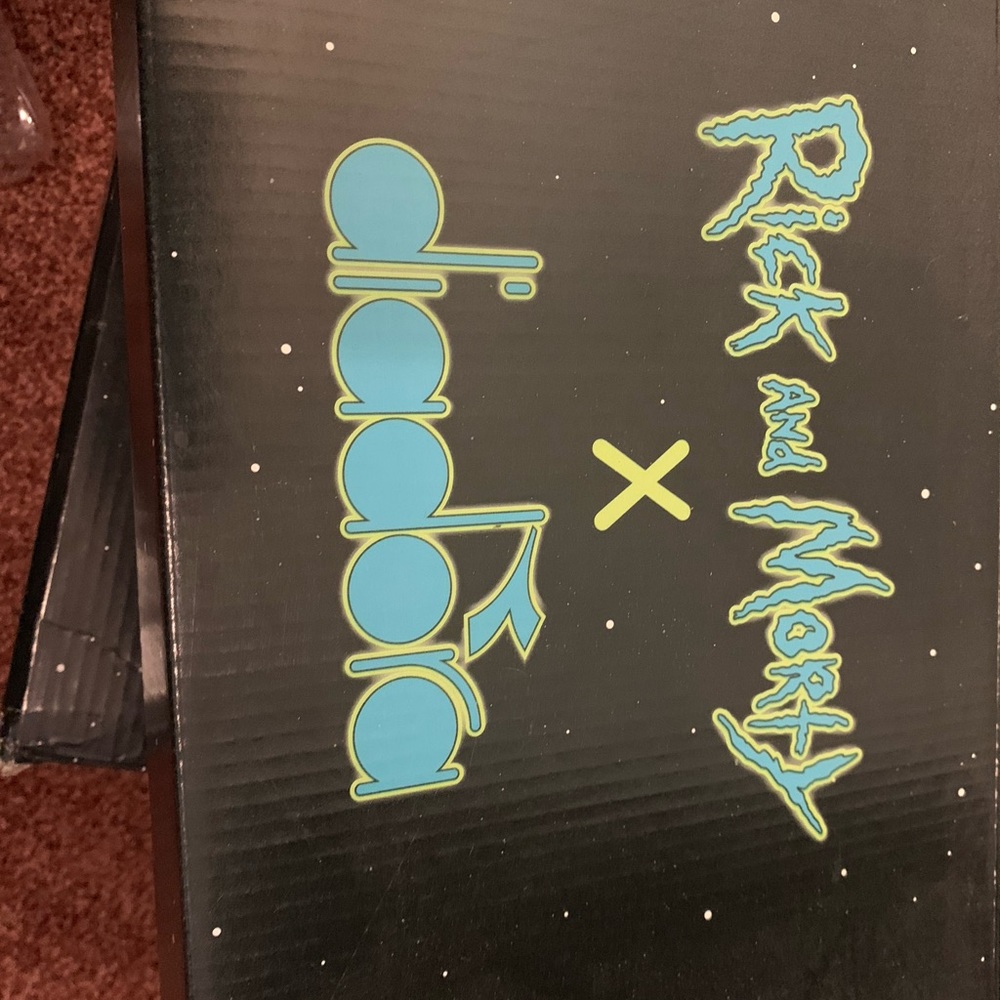 Rick and Morty shoes, Adidas size 11 and 12